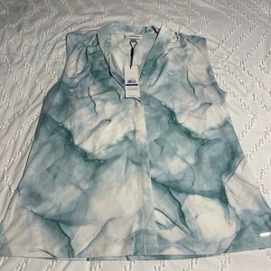 NWT Buttery Soft Calvin Klein Sleeveless Top